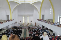 Interiorul Bisericii Greco-Catolice din Ieud